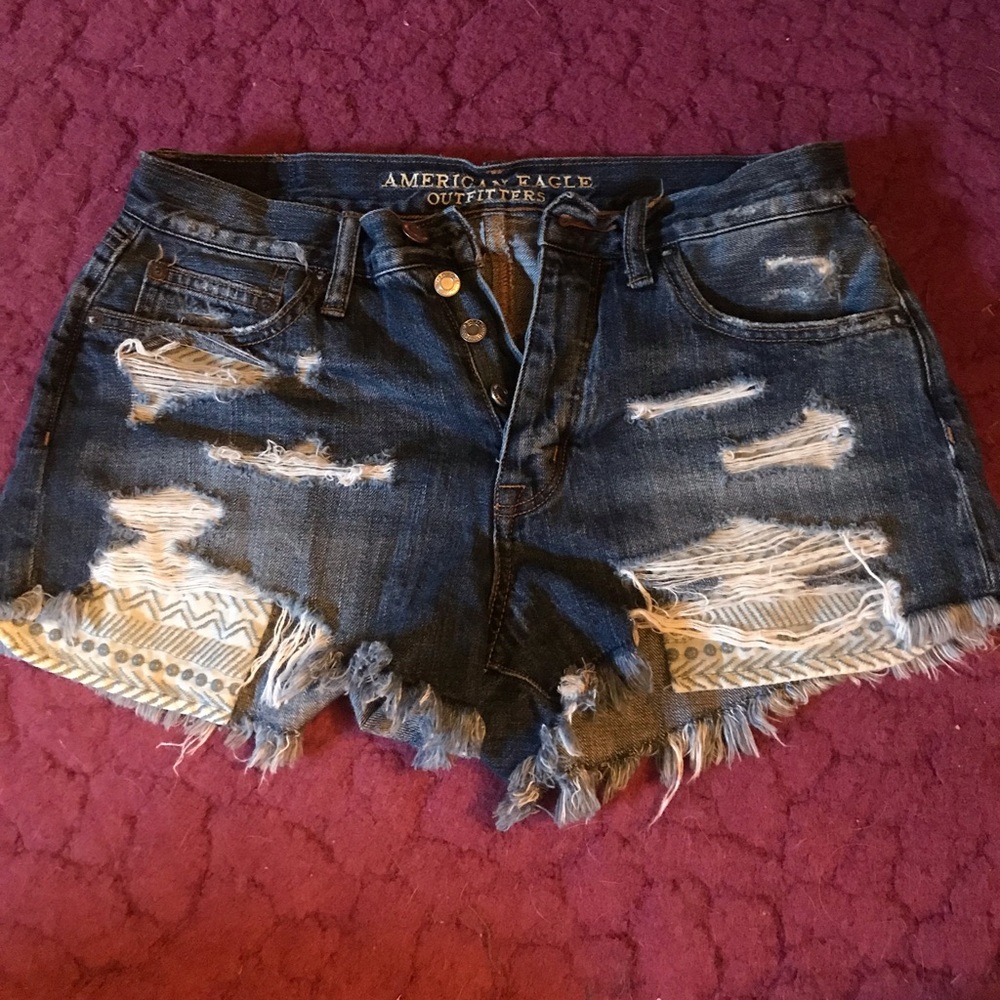 American Eagle high waisted shorts